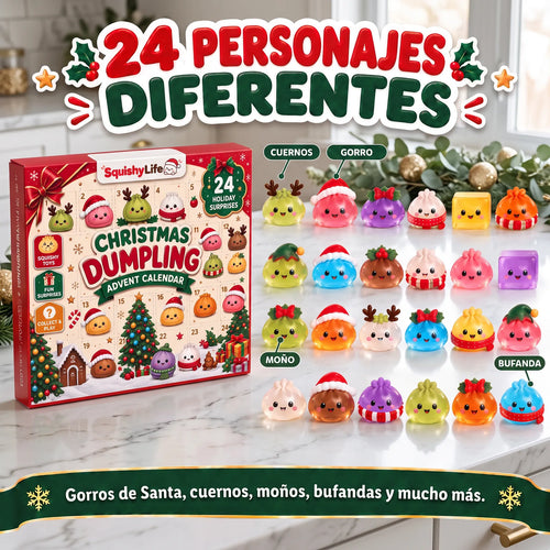 Calendario de Adviento Squishy Life – 24 Sorpresas