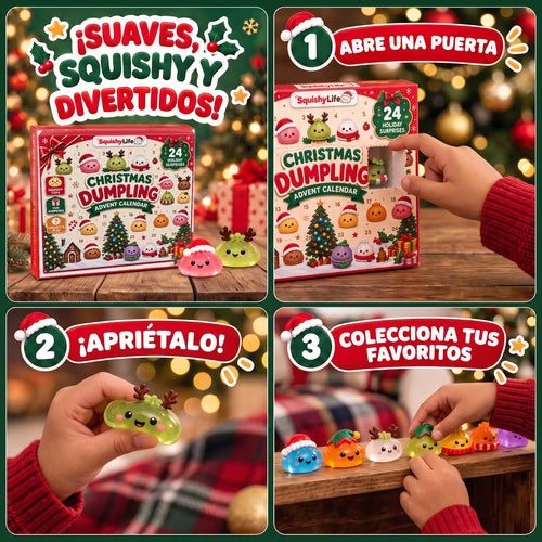 Calendario de Adviento Squishy Life – 24 Sorpresas